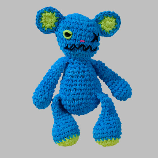 MONSTERS AMIGURUMI CROCHET BLUE GREEN