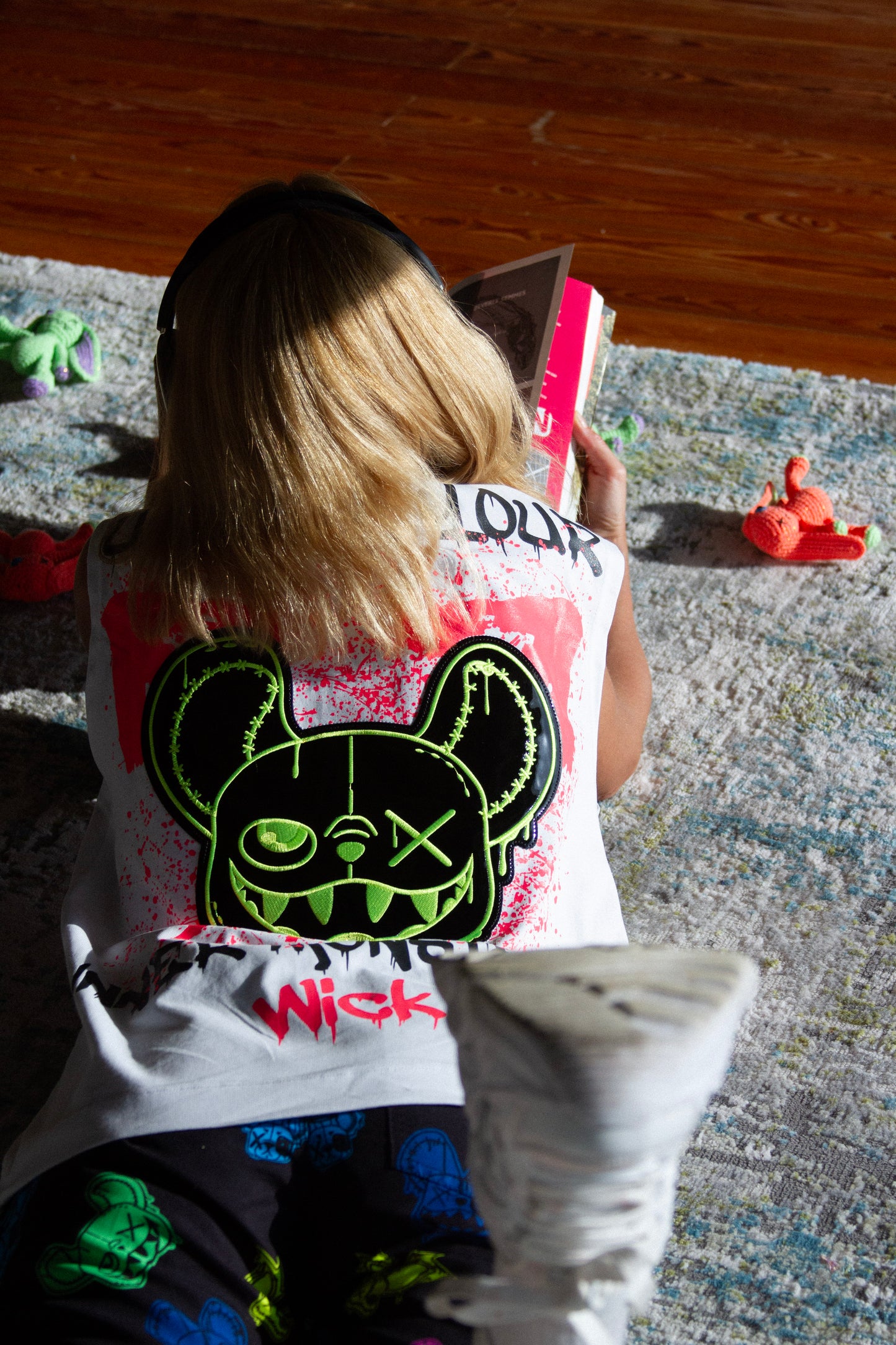 OVERSIZED NR TANK TOP EXPLOSION WHITE