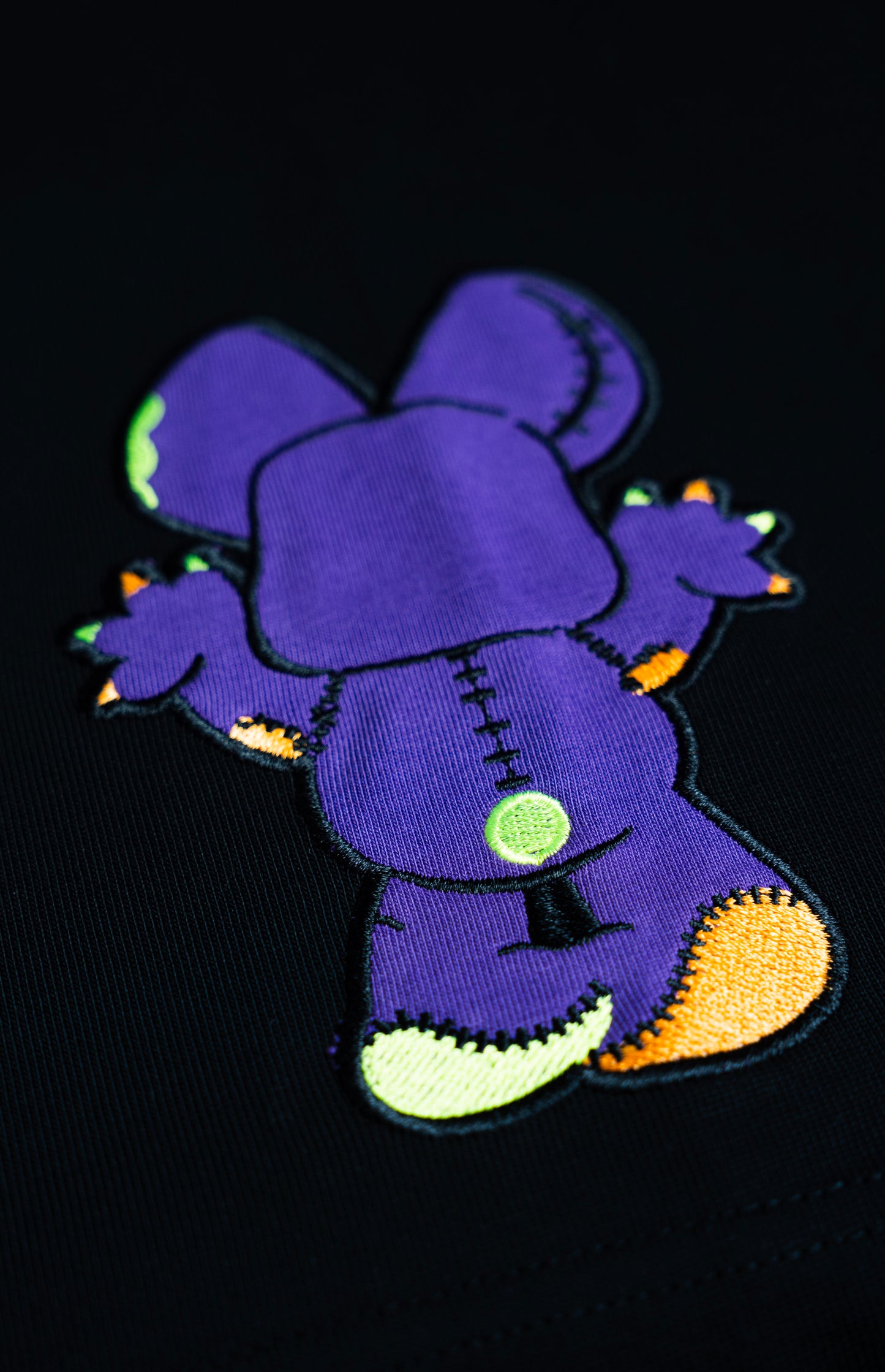 T-SHIRT OVERSIZED SWAT BLACK