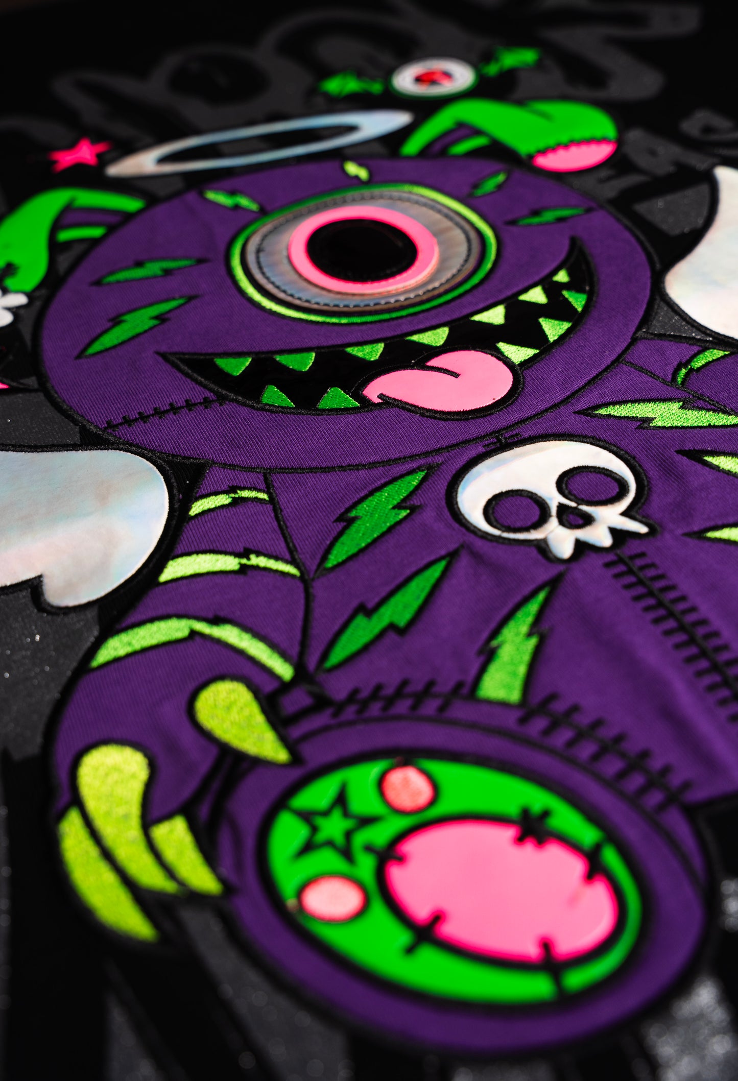 T-SHIRT OVERSIZED WARLOCK BLACK