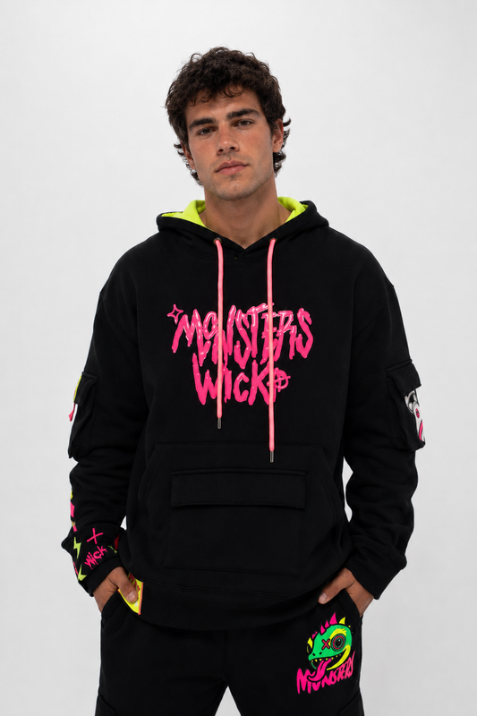 Arrow Head Black Hoodie