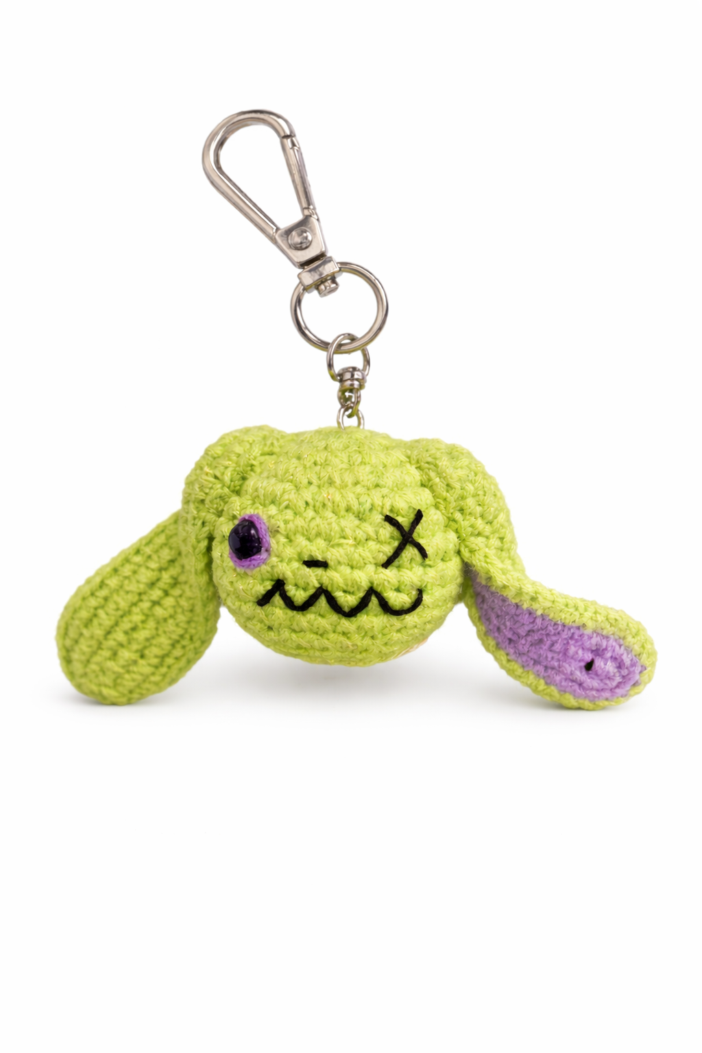 Amigurumi Green Keyring