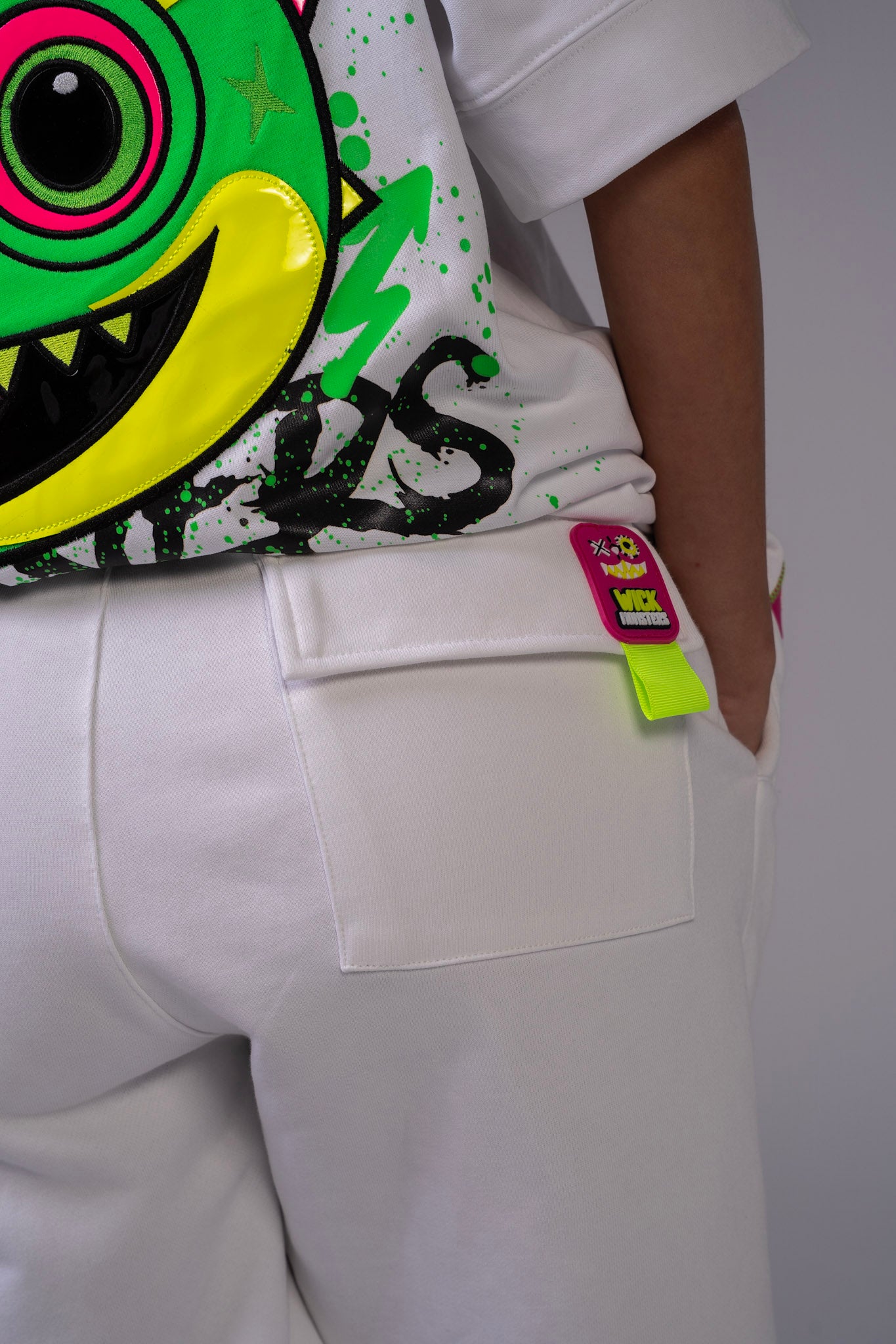 Chameleon Shorts White