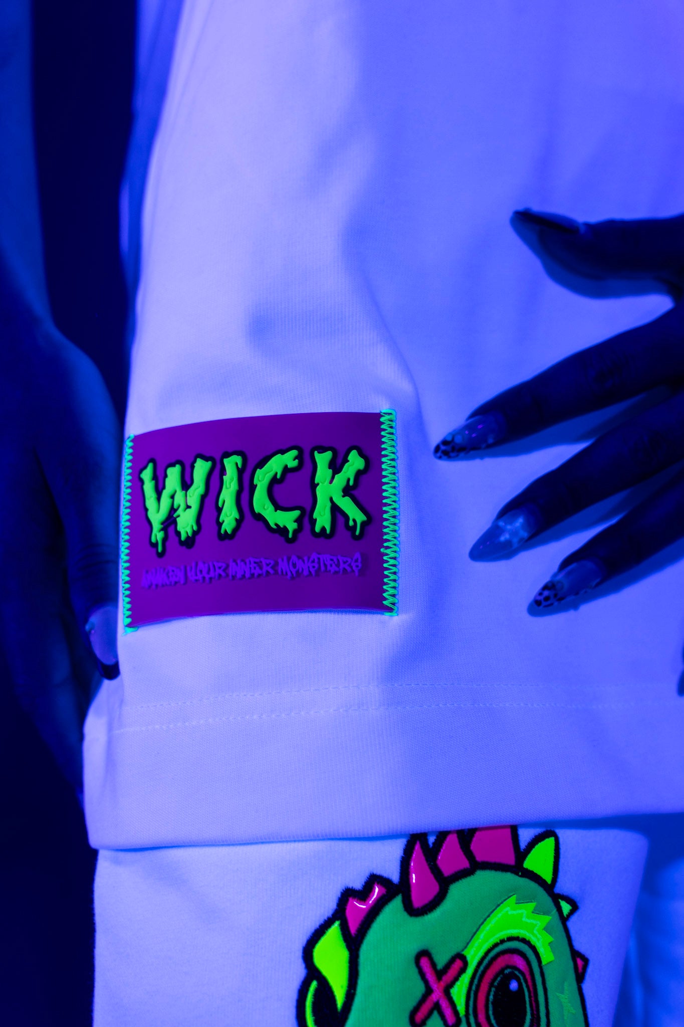 Chameleon Head T-Shirt White