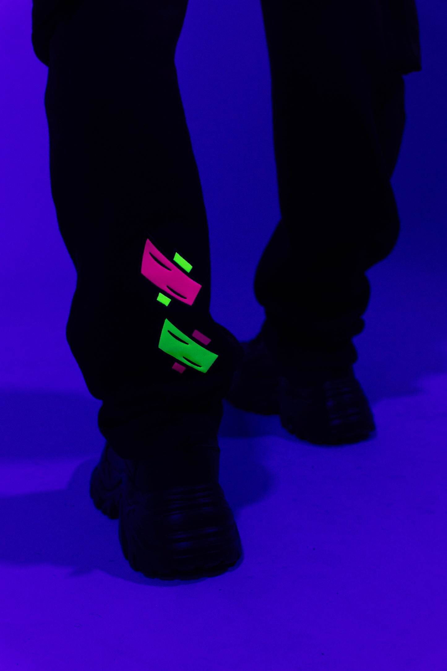 Royal Chameleon Black Pants