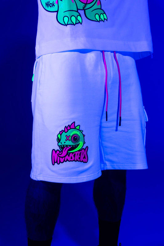 Chameleon Shorts White