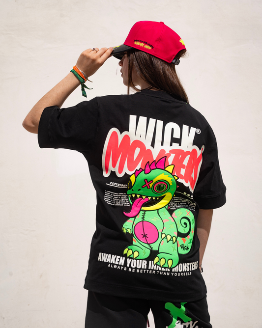 Chameleon T-shirt Black