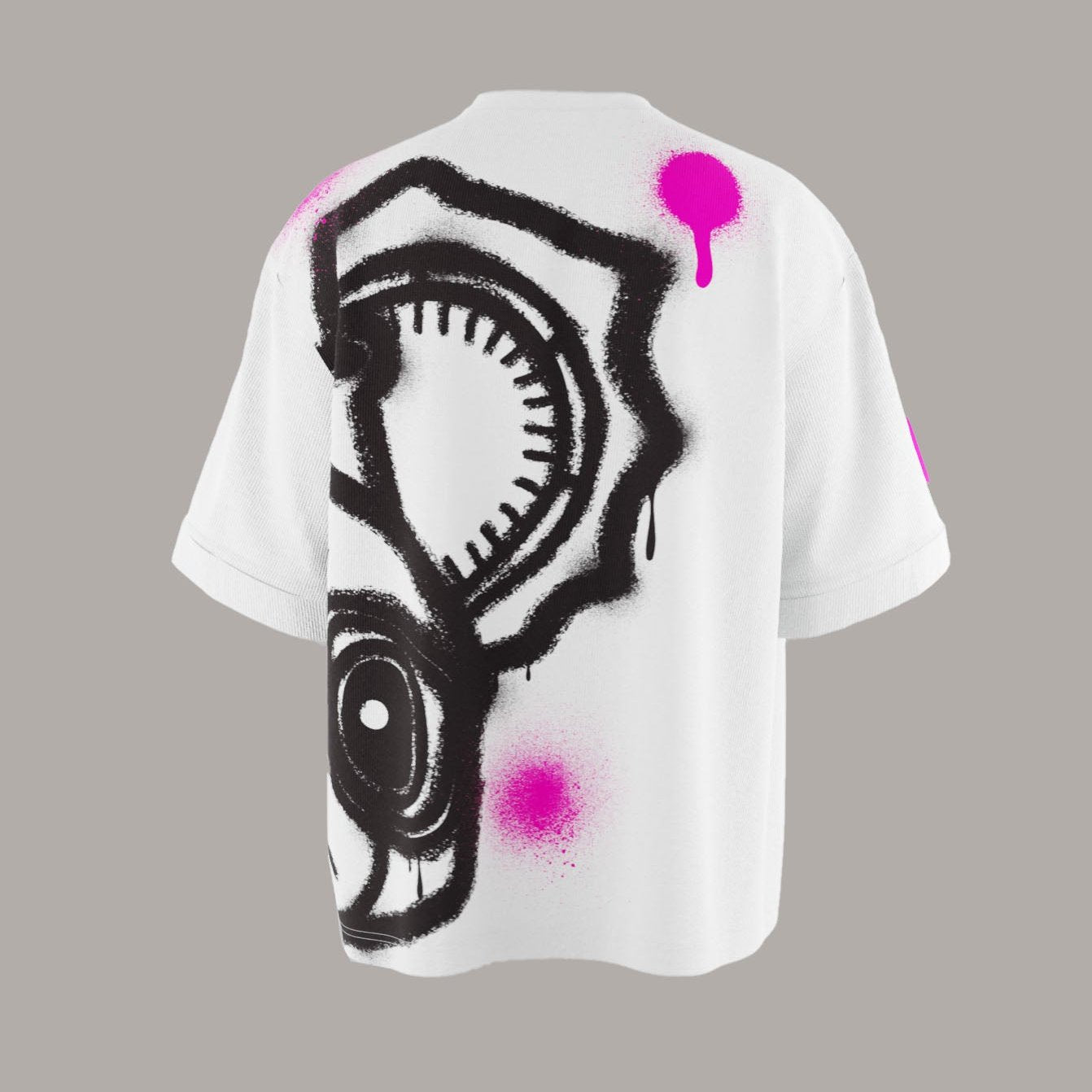GIANT WHITE OVERSIZED T-SHIRT!