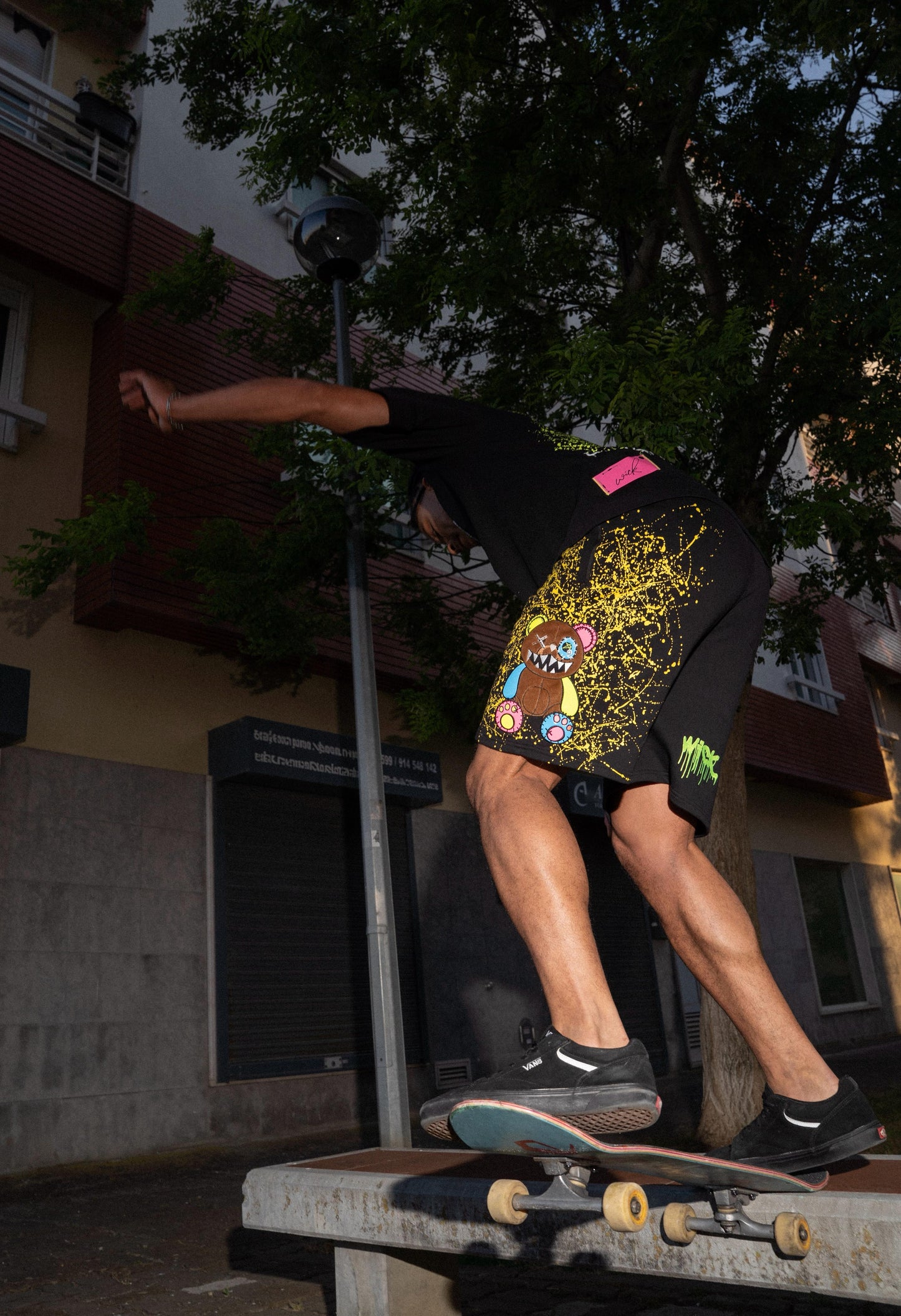 SHORTS NR BEAR BLACK