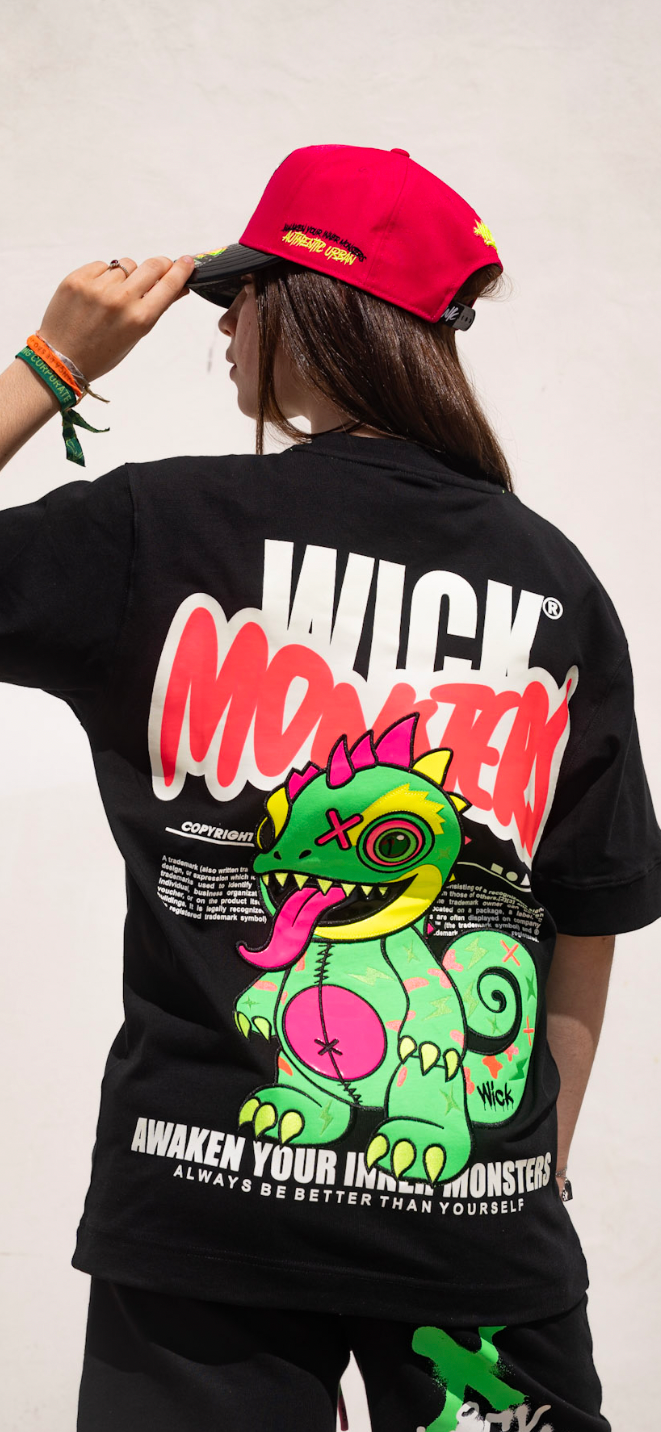 Chameleon T-shirt Black