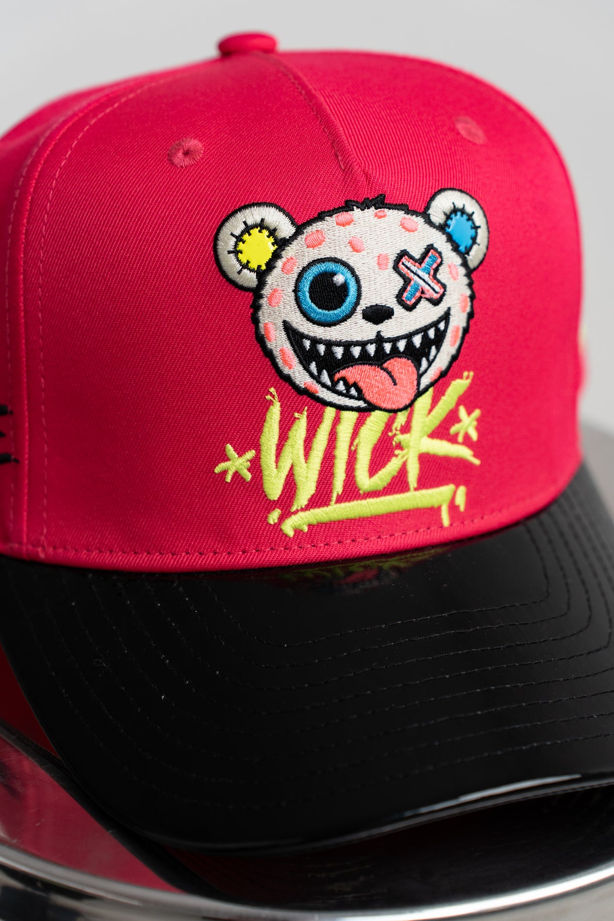 NEON ICE TOXIC CAP PINK & BLACK