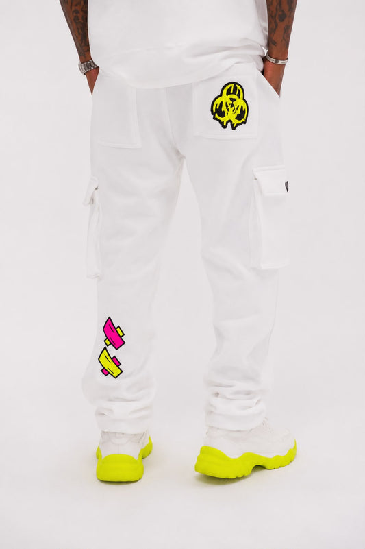Royal Chameleon White Pants