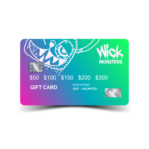 Wick Monsters Gift Card Dollar
