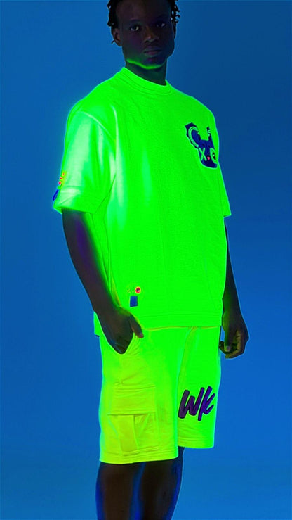 YELLOW NEON OVERSIZED T-SHIRT!