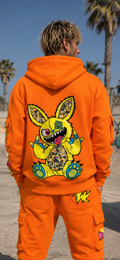 Toxic Candy Orange Hoodie
