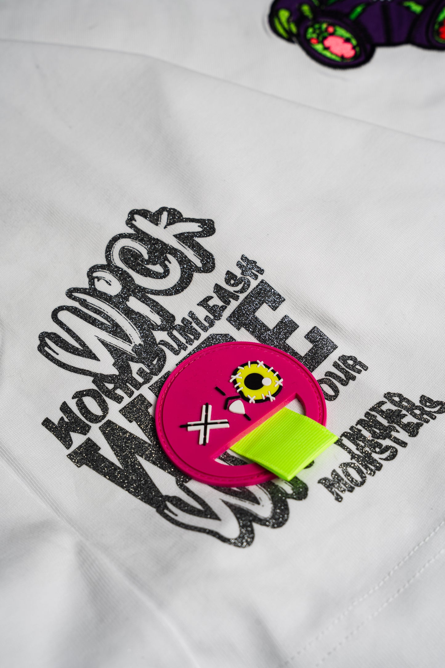 T-SHIRT OVERSIZED WARLOCK WHITE