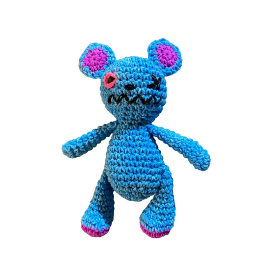 MONSTERS AMIGURUMI CROCHET BLUE