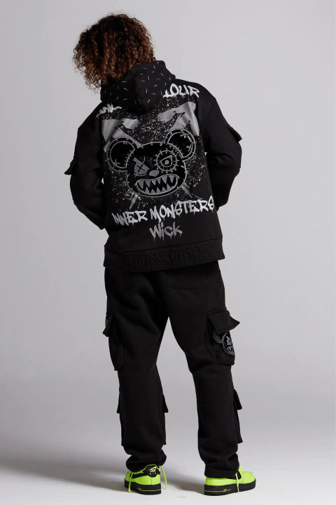 BLACK ICE CARGO SWEATPANTS