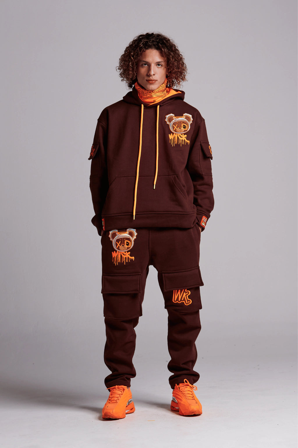 SPACE BROWN HOODIE