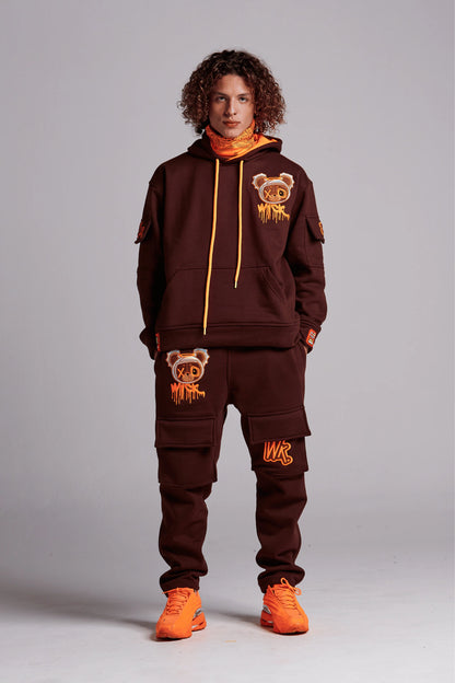 SPACE BROWN HOODIE