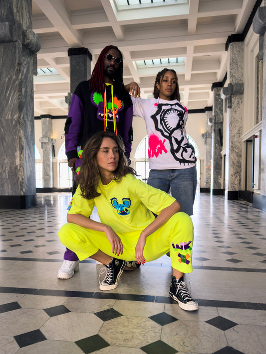 BRIGHT SIDE T-SHIRT NEON YELLOW