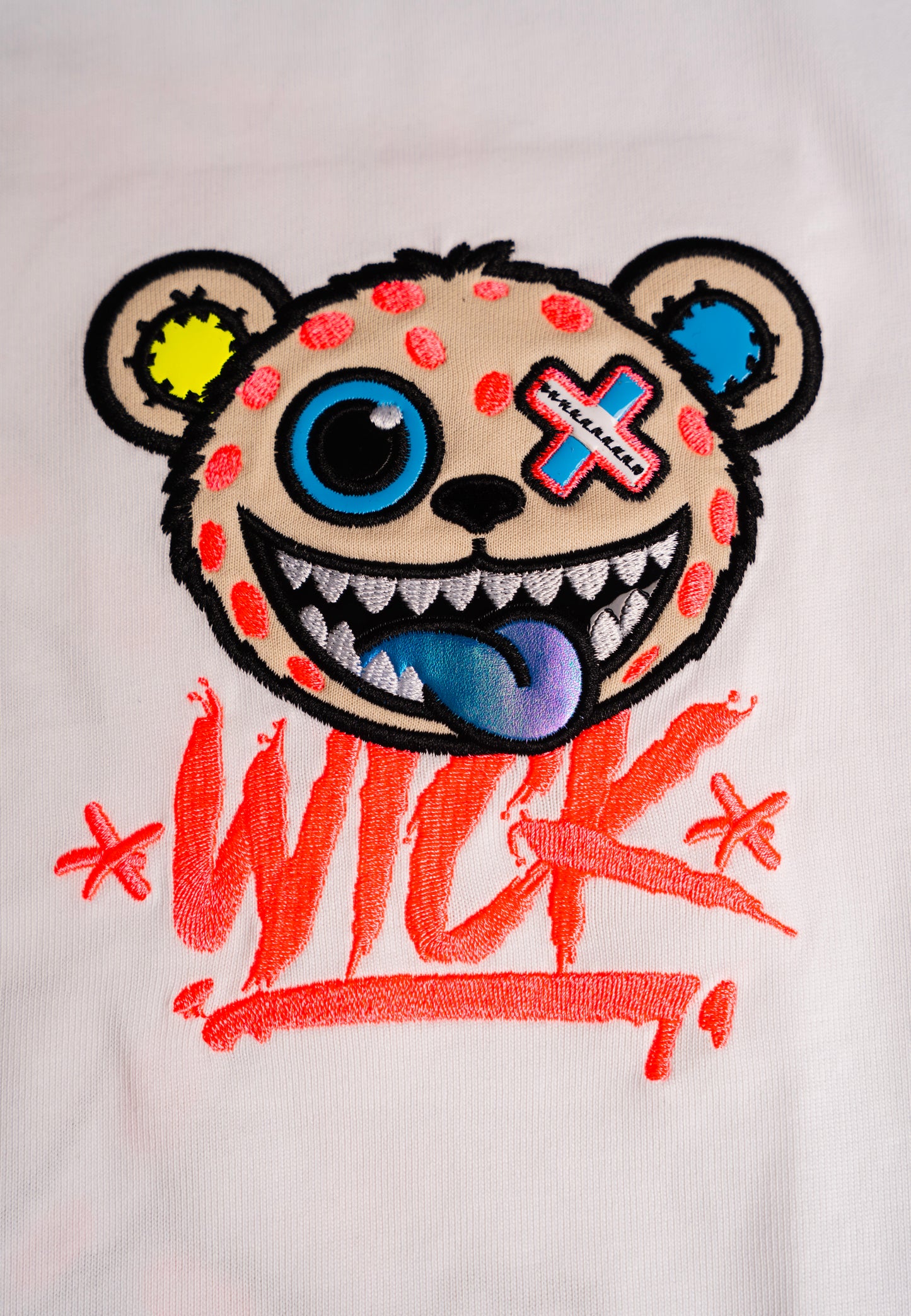 T-SHIRT OVERSIZED TOXIC WHITE