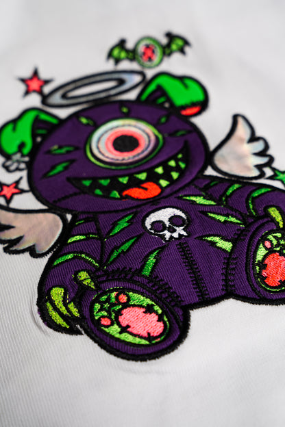 T-SHIRT OVERSIZED WARLOCK WHITE