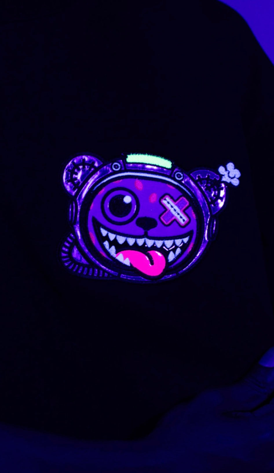 TOXIC SPACE BLACK T-SHIRT