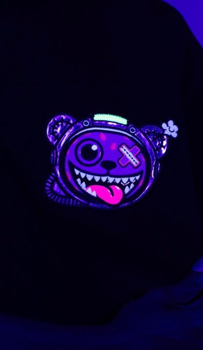 TOXIC SPACE BLACK T-SHIRT