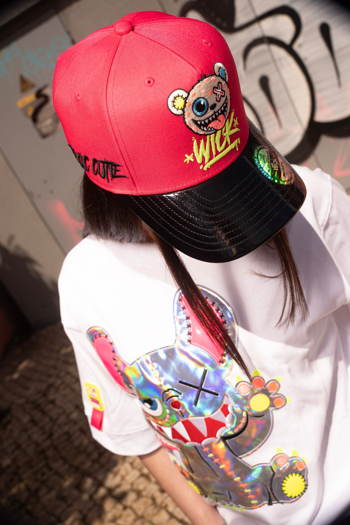 Neon Royal T-shirt White