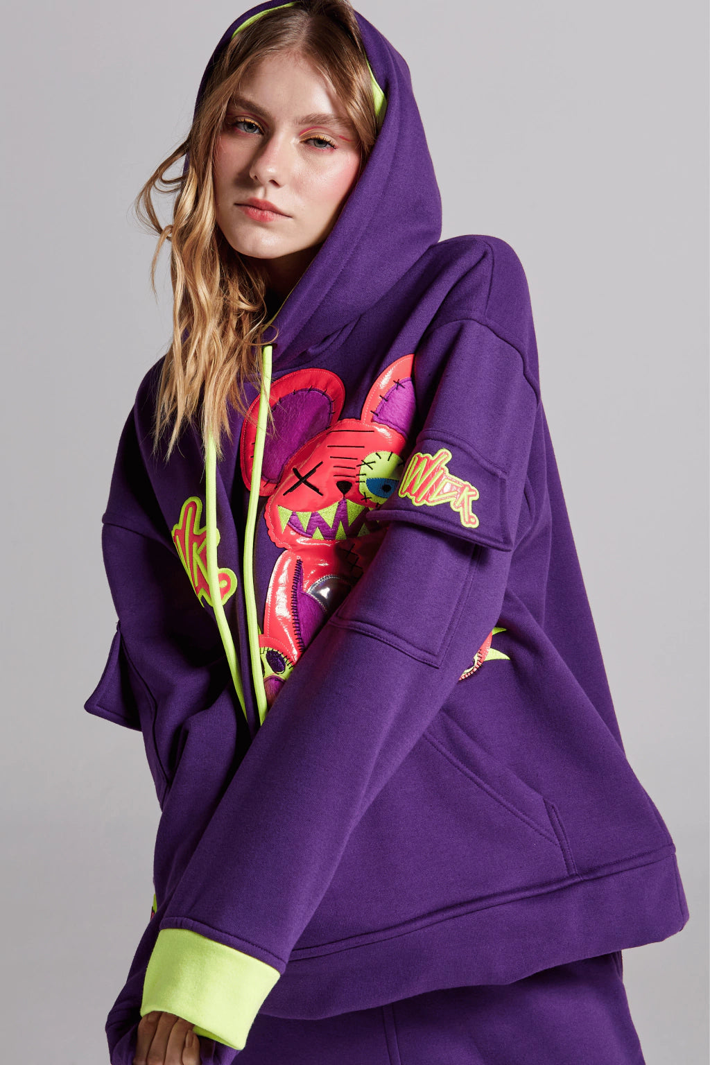 LOVE PURPLE HOODIE