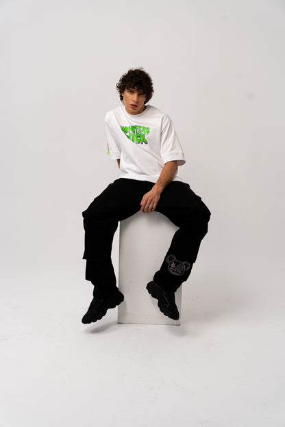 BLACK ICE CARGO SWEATPANTS