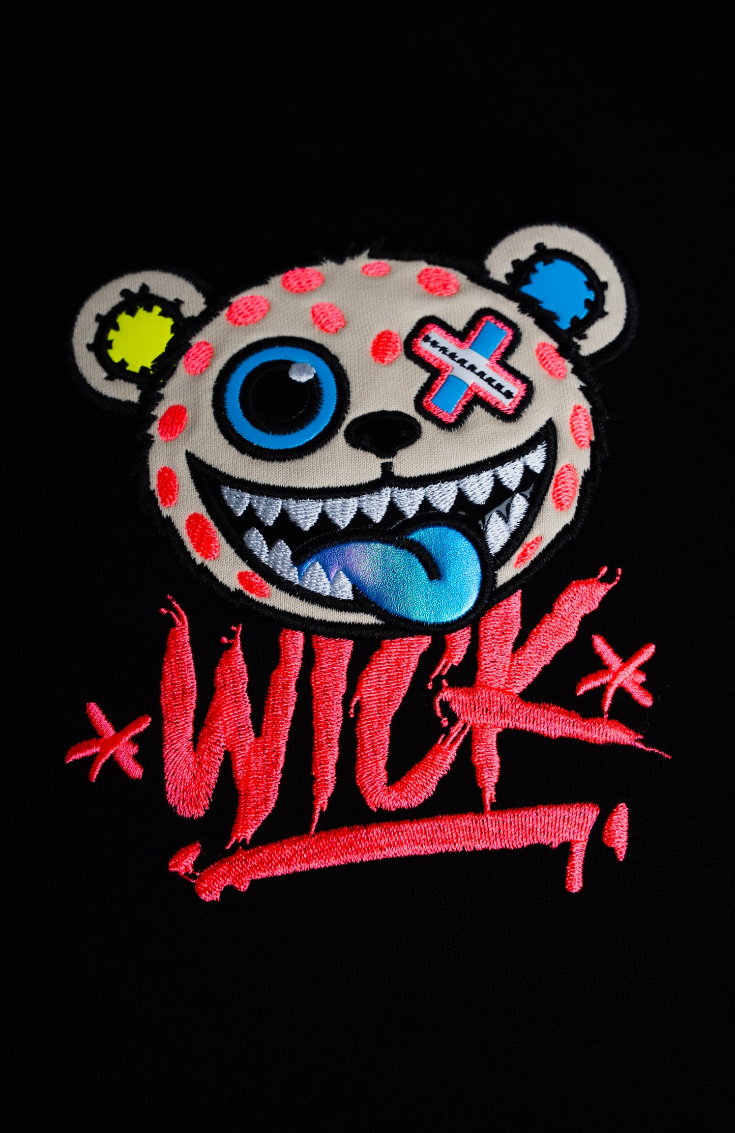 T-SHIRT OVERSIZED TOXIC BLACK