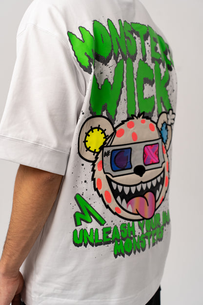 OVERSIZED 3D GLASS WHITE