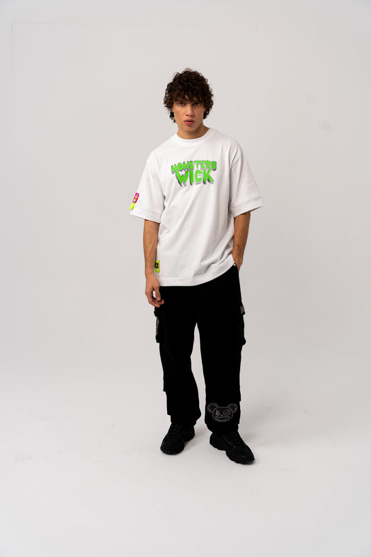 3D GLASS T-SHIRT WHITE