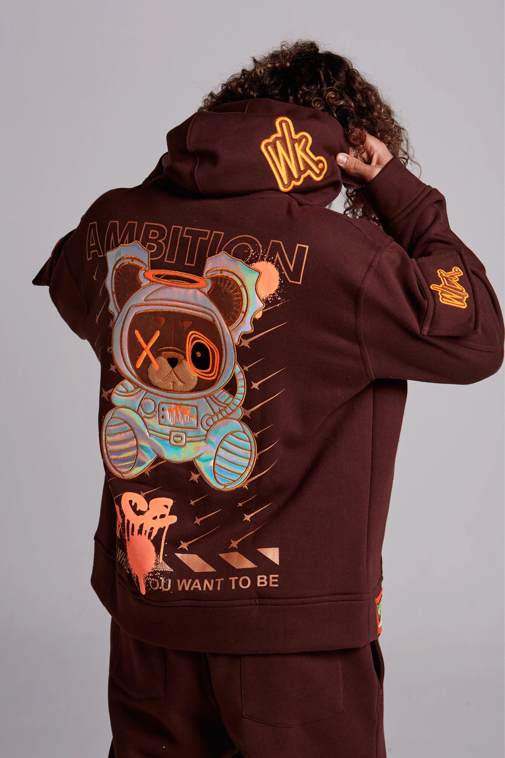 SPACE BROWN HOODIE