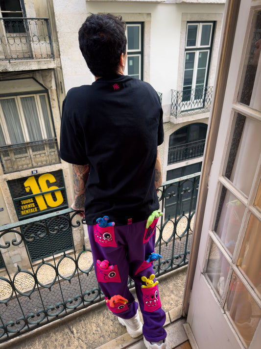 DREAM RUSH SWEATPANTS PURPLE & PINK
