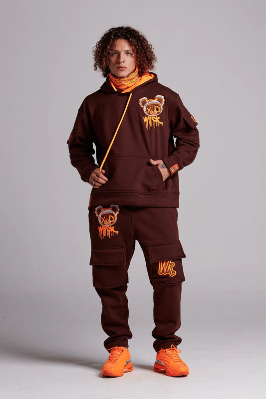SPACE SWEATPANTS BROWN