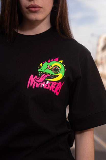 Chameleon T-shirt Black