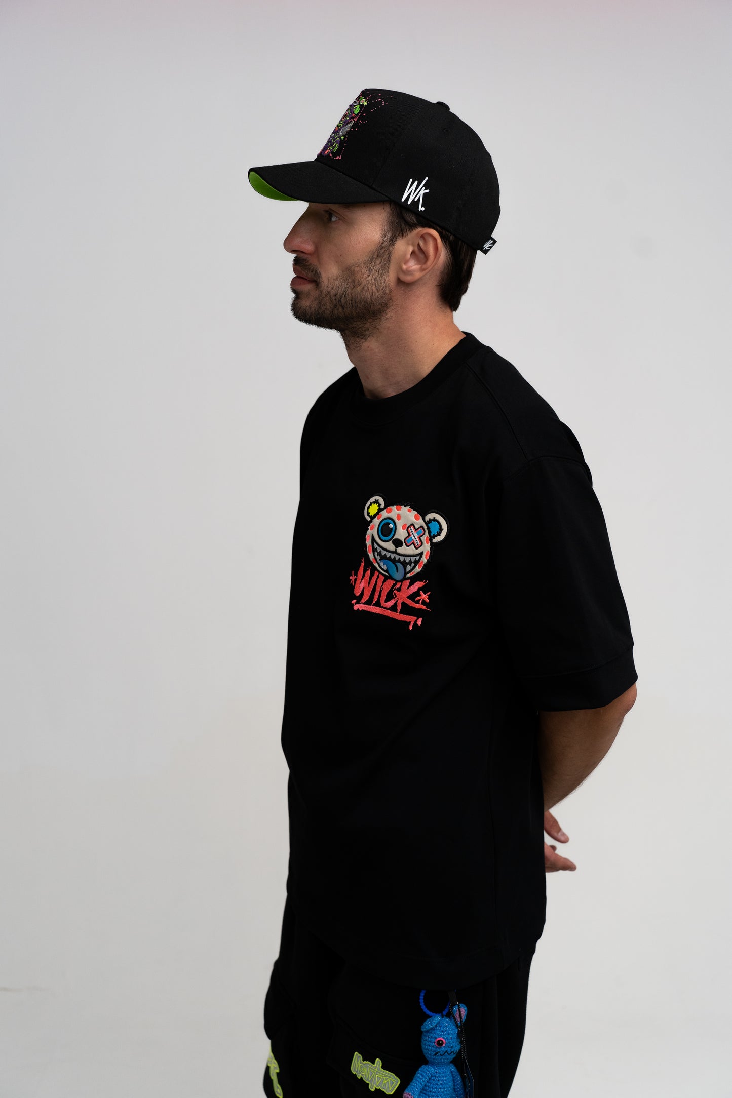 T-SHIRT OVERSIZED TOXIC BLACK