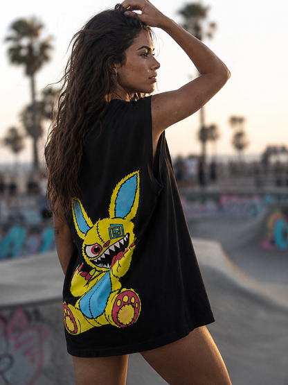 REBEL TANK TOP BLACK