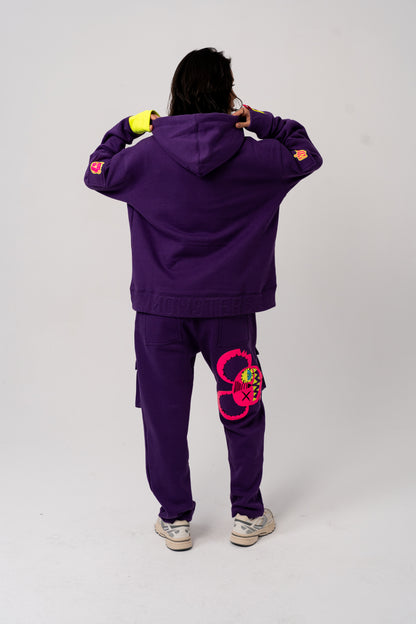 LOVE PURPLE HOODIE