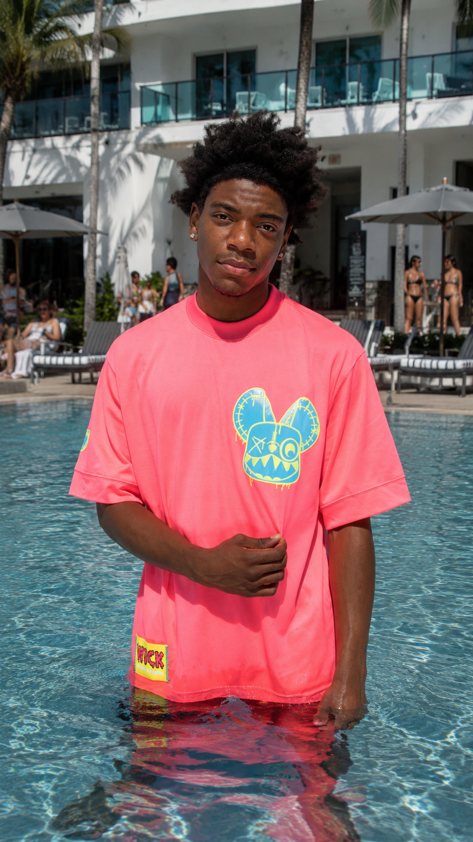 RESTART WICK PINK T-SHIRT