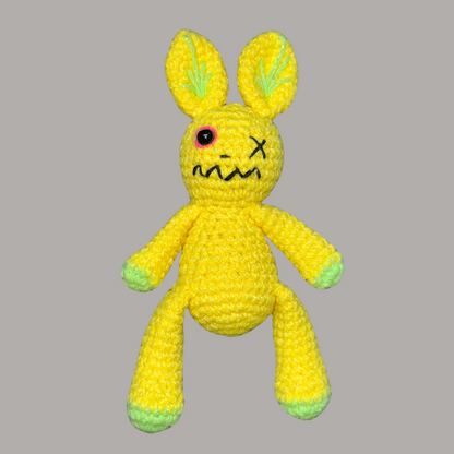 MONSTERS AMIGURUMI CROCHET YELLOW