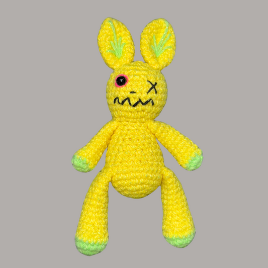 MONSTERS AMIGURUMI CROCHET YELLOW