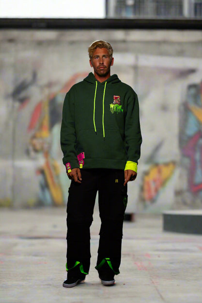 CARGO NR PANTS BLACK & YELLOW
