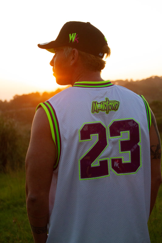 NIGHT RIDERS JERSEY WHITE