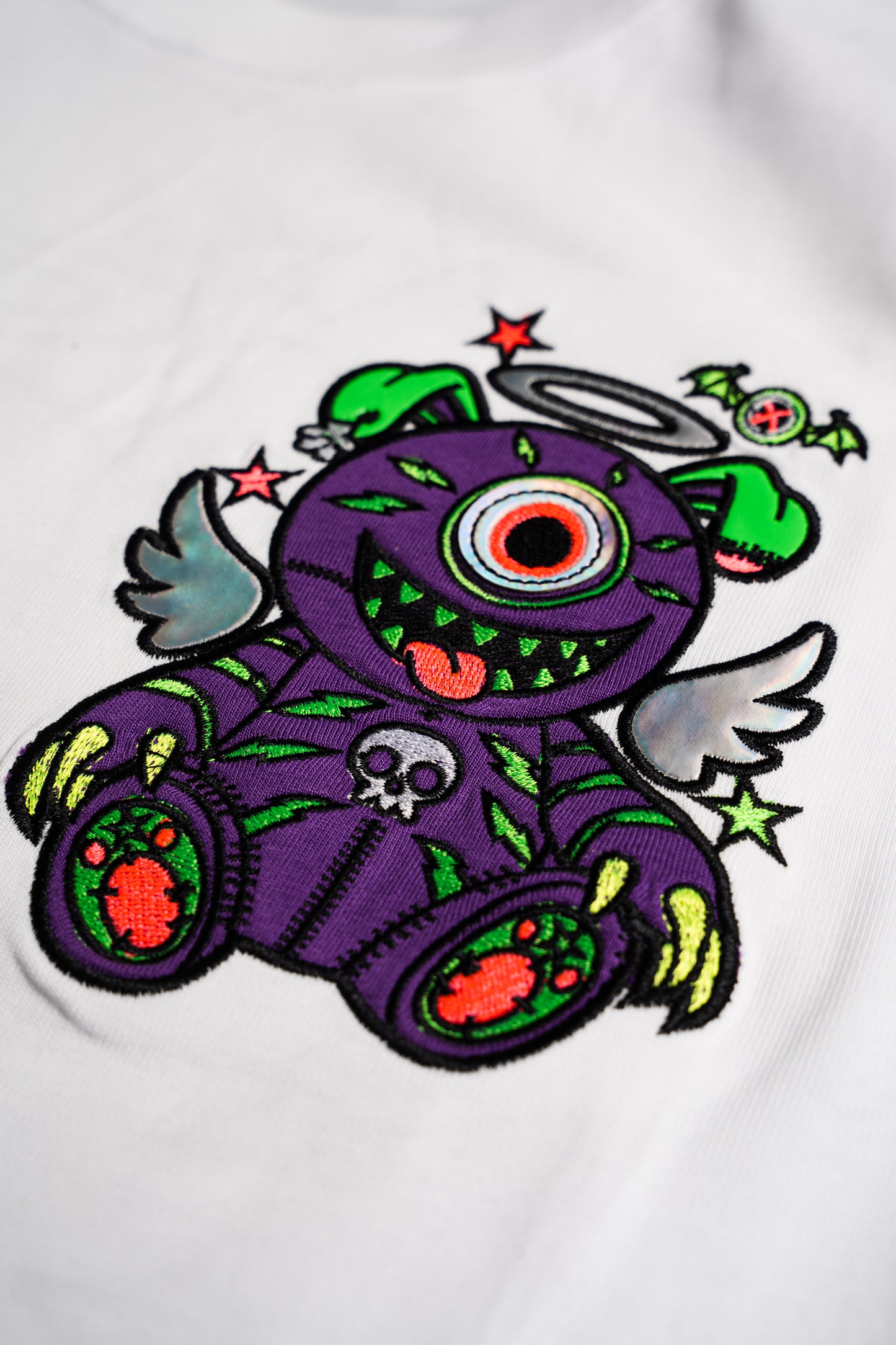 T-SHIRT OVERSIZED WARLOCK WHITE