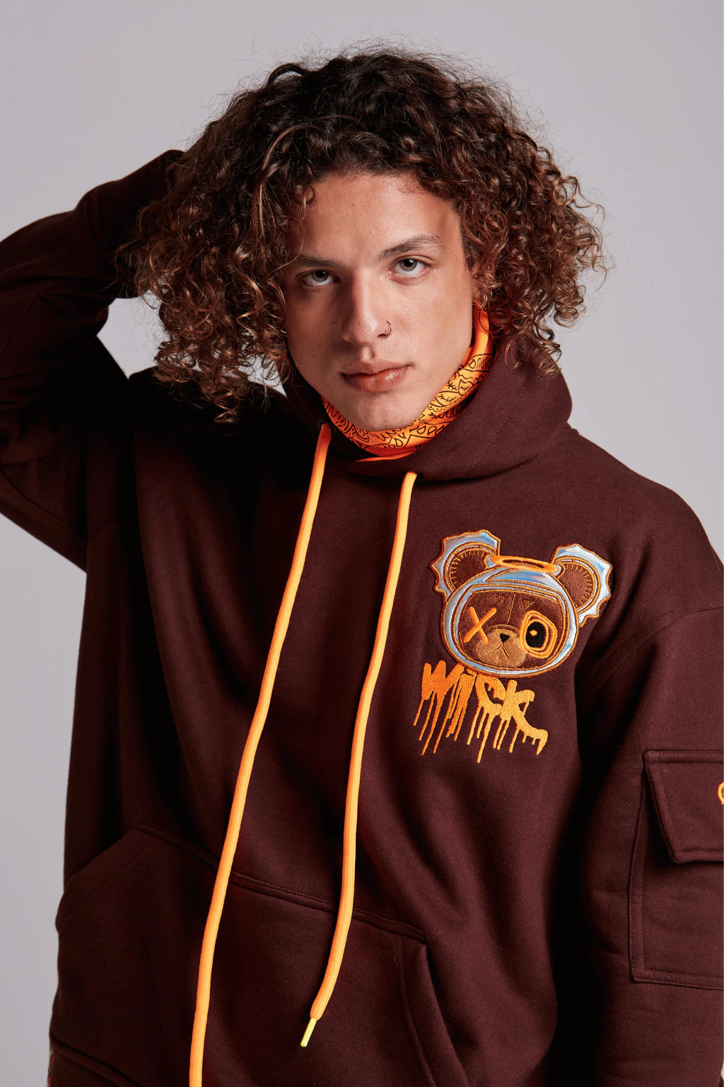 SPACE BROWN HOODIE