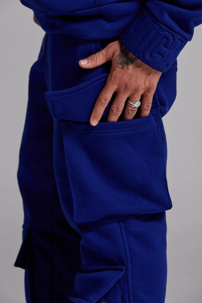 BLUE ICE CARGO SWEATPANTS